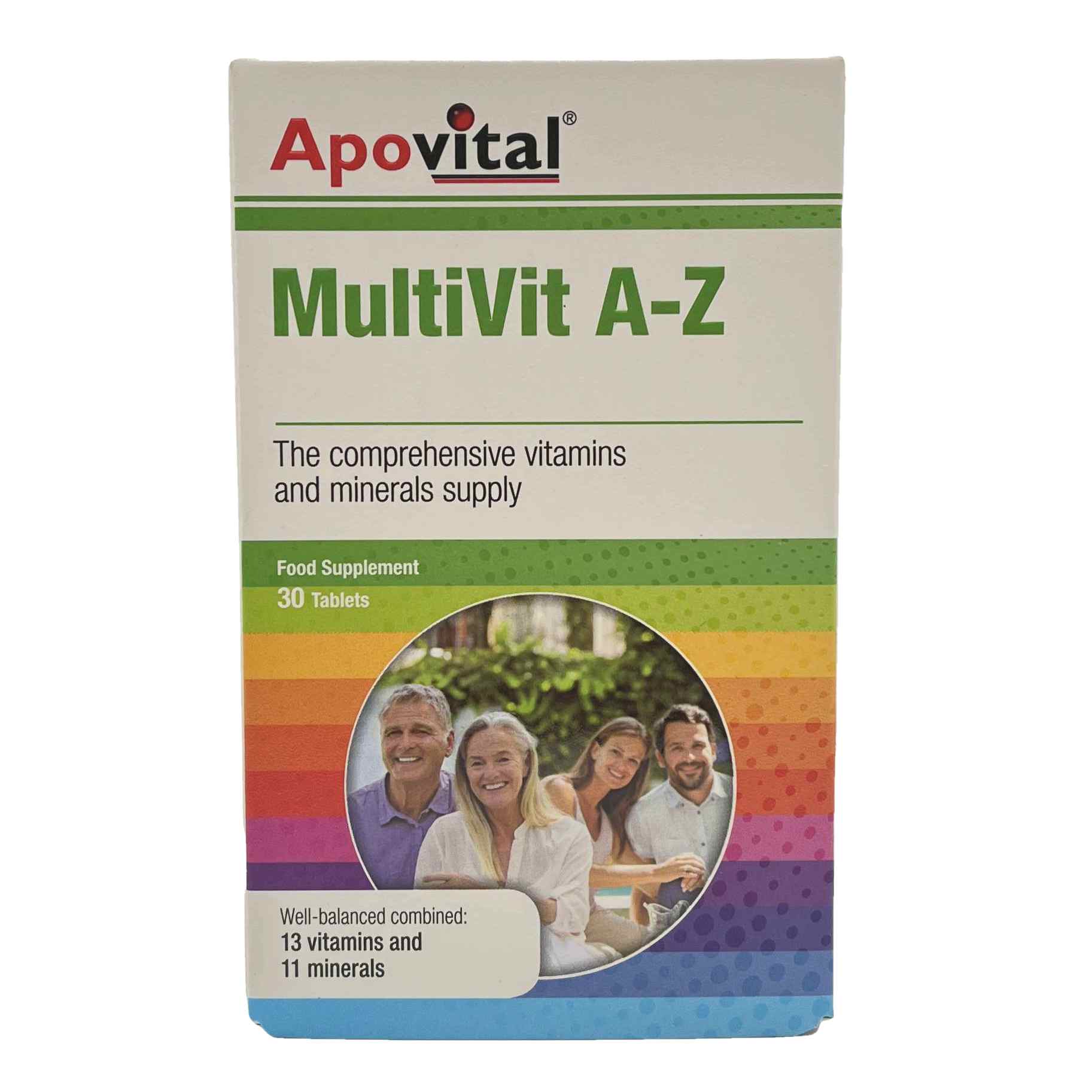 قرص مولتی ویت A-Z آپوویتال Apovital Multivit